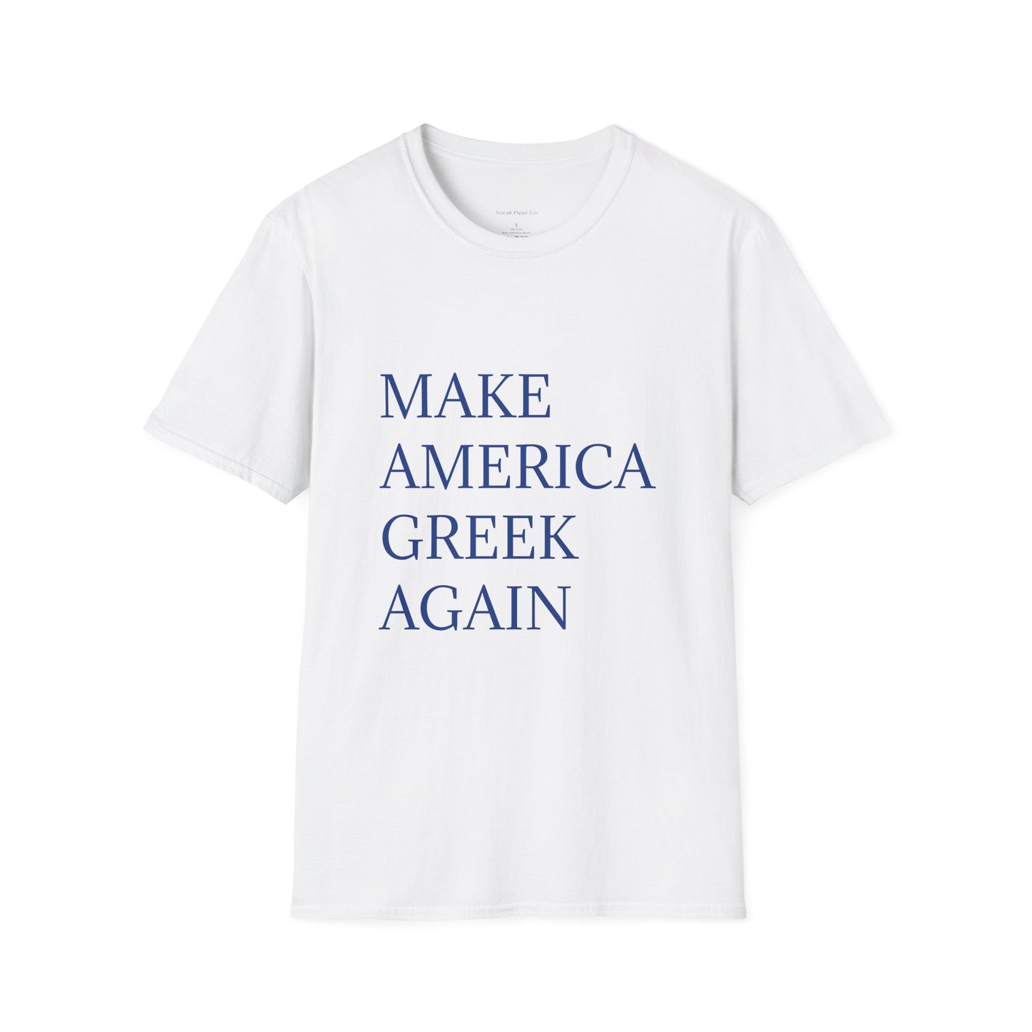 Greek T-Shirt - MAKE AMERICA GREEK AGAIN Design