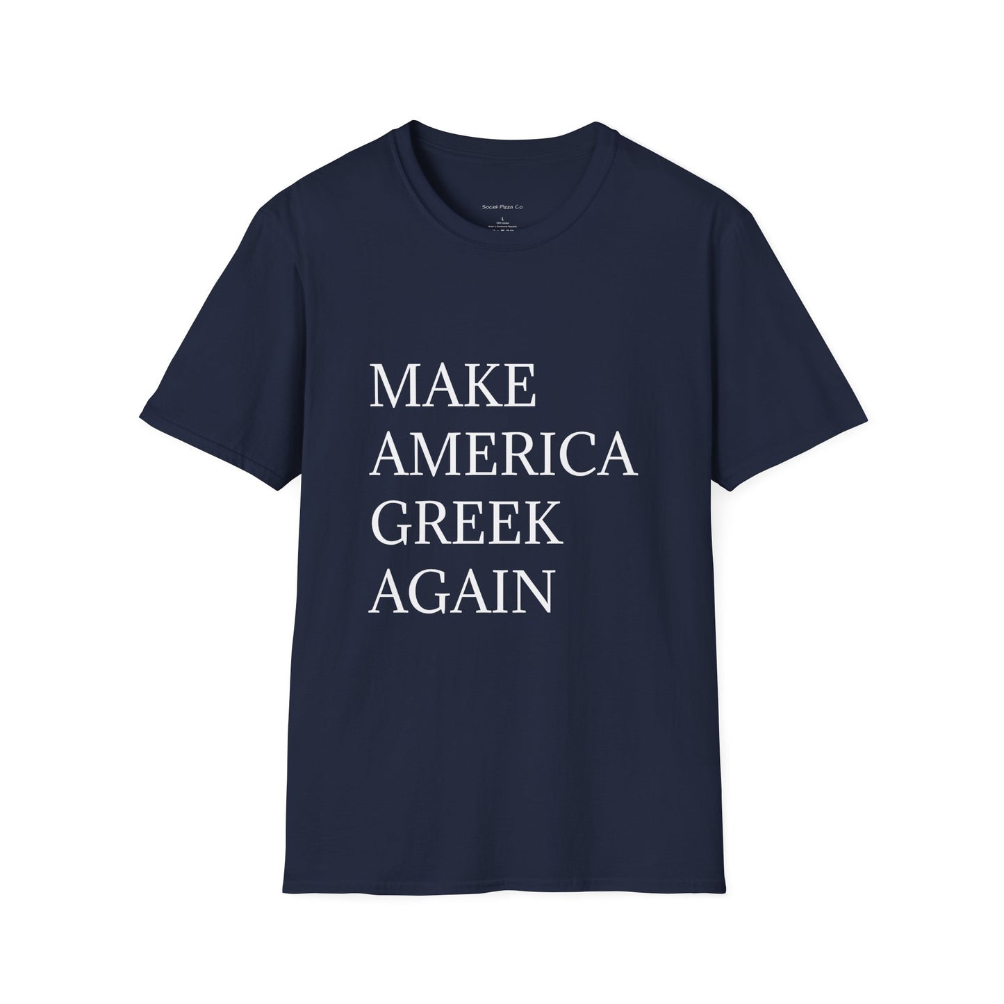 Greek T-Shirt - MAKE AMERICA GREEK AGAIN Design